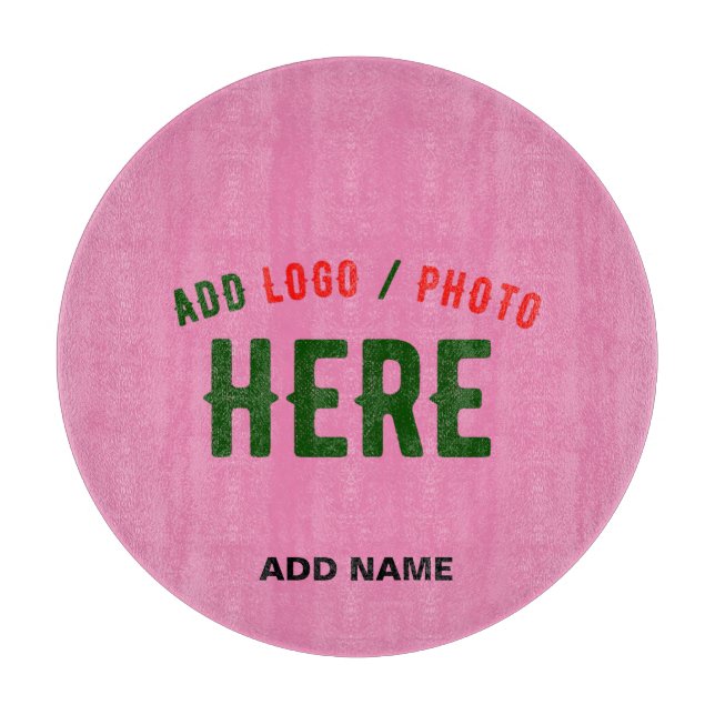 MODERNE, STYLISCH ZOLLBARE PINKE, ÜBERPRÜFT MARKIE SCHNEIDEBRETT (Vorderseite)