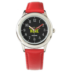 MODERNE, STYLISCH ZOLLBARE, SCHWARZE VERIFIZIERTE  ARMBANDUHR