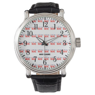 MODERNE, STYLISCH ZOLLBARE, SCHWARZE VERIFIZIERTE ARMBANDUHR