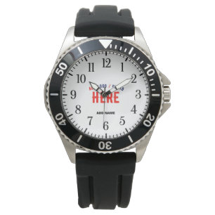 MODERNE, STYLISCH ZOLLBARE, SCHWARZE VERIFIZIERTE ARMBANDUHR