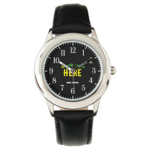 MODERNE, STYLISCH ZOLLBARE, SCHWARZE VERIFIZIERTE ARMBANDUHR