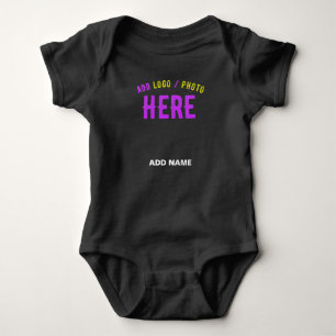 MODERNE, STYLISCH ZOLLBARE, SCHWARZE VERIFIZIERTE BABY STRAMPLER
