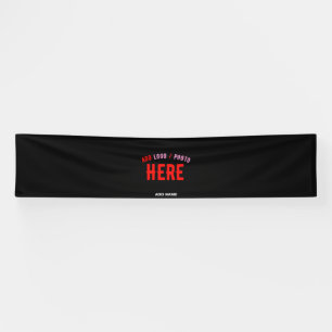 MODERNE, STYLISCH ZOLLBARE, SCHWARZE VERIFIZIERTE  BANNER