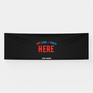 MODERNE, STYLISCH ZOLLBARE, SCHWARZE VERIFIZIERTE BANNER