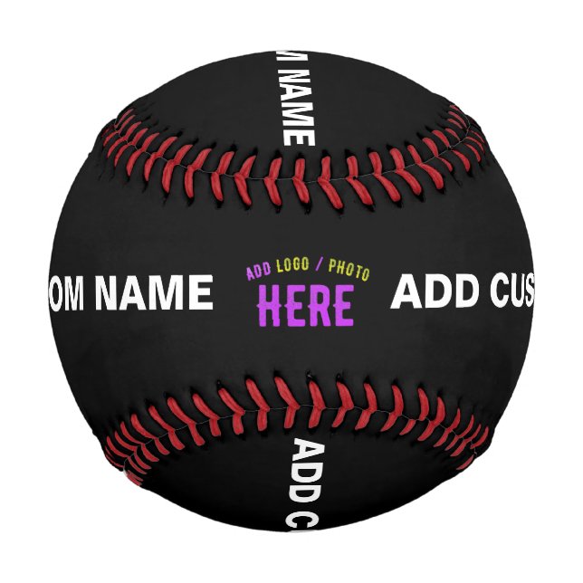 MODERNE, STYLISCH ZOLLBARE, SCHWARZE VERIFIZIERTE  BASEBALL (Vorderseite)