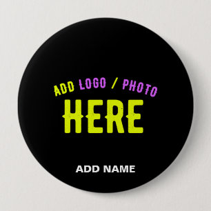 MODERNE, STYLISCH ZOLLBARE, SCHWARZE VERIFIZIERTE  BUTTON