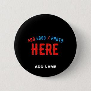 MODERNE, STYLISCH ZOLLBARE, SCHWARZE VERIFIZIERTE  BUTTON