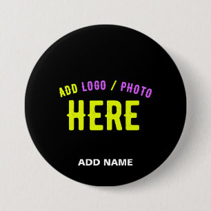 MODERNE, STYLISCH ZOLLBARE, SCHWARZE VERIFIZIERTE  BUTTON