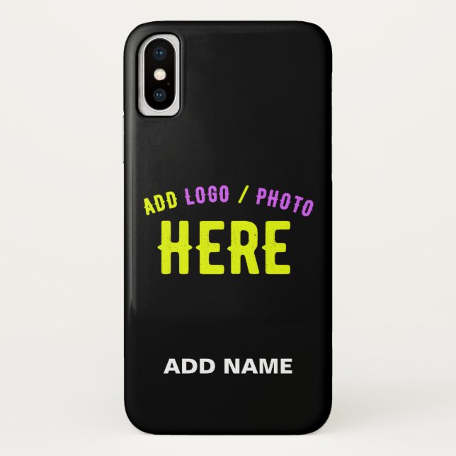 MODERNE, STYLISCH ZOLLBARE, SCHWARZE VERIFIZIERTE  Case-Mate iPhone HÜLLE (Rückseite)