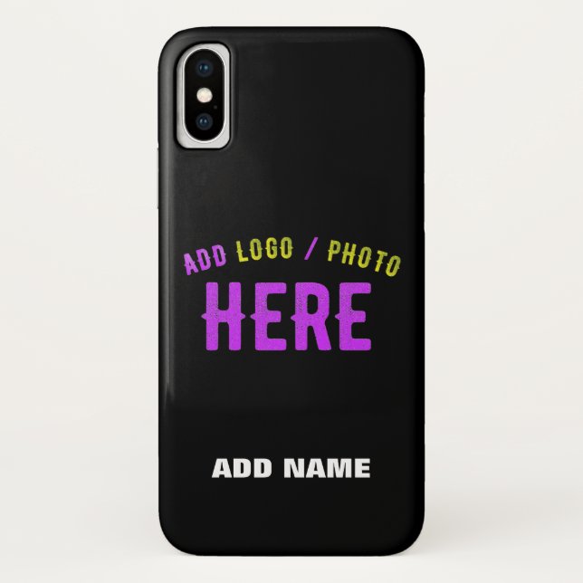 MODERNE, STYLISCH ZOLLBARE, SCHWARZE VERIFIZIERTE  Case-Mate iPhone HÜLLE (Rückseite)