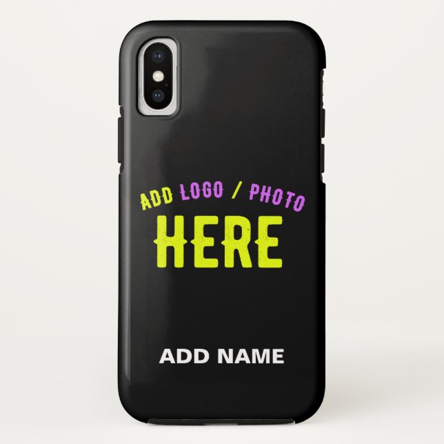 MODERNE, STYLISCH ZOLLBARE, SCHWARZE VERIFIZIERTE  Case-Mate iPhone HÜLLE (Rückseite)
