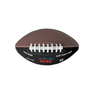 MODERNE, STYLISCH ZOLLBARE, SCHWARZE VERIFIZIERTE FOOTBALL