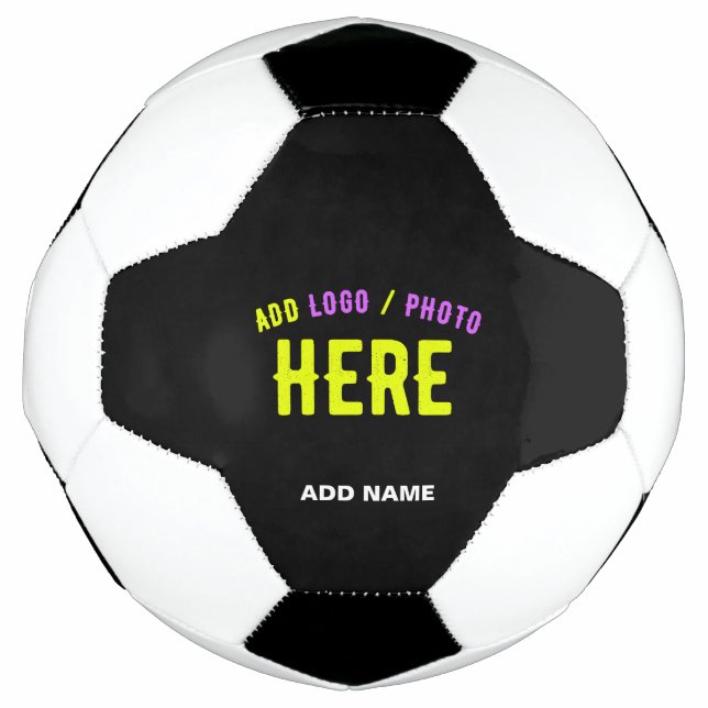 MODERNE, STYLISCH ZOLLBARE, SCHWARZE VERIFIZIERTE  FUßBALL (Vorderseite)