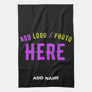 MODERNE, STYLISCH ZOLLBARE, SCHWARZE VERIFIZIERTE GESCHIRRTUCH