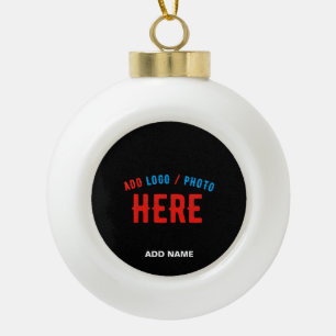 MODERNE, STYLISCH ZOLLBARE, SCHWARZE VERIFIZIERTE  KERAMIK Kugel-Ornament