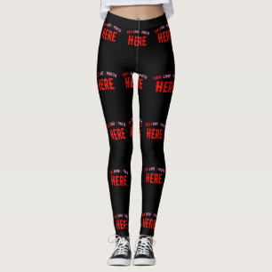 MODERNE, STYLISCH ZOLLBARE, SCHWARZE VERIFIZIERTE LEGGINGS