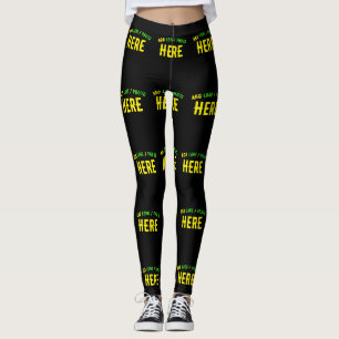 MODERNE, STYLISCH ZOLLBARE, SCHWARZE VERIFIZIERTE  LEGGINGS