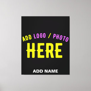 MODERNE, STYLISCH ZOLLBARE, SCHWARZE VERIFIZIERTE  LEINWANDDRUCK