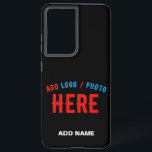 MODERNE, STYLISCH ZOLLBARE, SCHWARZE VERIFIZIERTE  SAMSUNG GALAXY HÜLLE<br><div class="desc">DIES IST EIN DESIGN-FITTING FÜR JEDEN. SIE KÖNNEN LOGO,  FOTO,  TEXT UND FARBEN ÄNDERN,  RESIZIEREN ODER HINZUFÜGEN,  WIE SIE MÖCHTEN. DANKE IHNEN.</div>