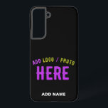 MODERNE, STYLISCH ZOLLBARE, SCHWARZE VERIFIZIERTE  SAMSUNG GALAXY HÜLLE<br><div class="desc">DIES IST EIN DESIGN-FITTING FÜR JEDEN. SIE KÖNNEN LOGO,  FOTO,  TEXT UND FARBEN ÄNDERN,  RESIZIEREN ODER HINZUFÜGEN,  WIE SIE MÖCHTEN. DANKE IHNEN.</div>