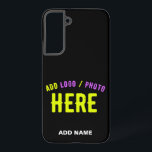 MODERNE, STYLISCH ZOLLBARE, SCHWARZE VERIFIZIERTE  SAMSUNG GALAXY HÜLLE<br><div class="desc">DIES IST EIN DESIGN-FITTING FÜR JEDEN. SIE KÖNNEN LOGO,  FOTO,  TEXT UND FARBEN ÄNDERN,  RESIZIEREN ODER HINZUFÜGEN,  WIE SIE MÖCHTEN. DANKE IHNEN.</div>