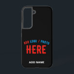 MODERNE, STYLISCH ZOLLBARE, SCHWARZE VERIFIZIERTE  SAMSUNG GALAXY HÜLLE<br><div class="desc">DIES IST EIN DESIGN-FITTING FÜR JEDEN. SIE KÖNNEN LOGO,  FOTO,  TEXT UND FARBEN ÄNDERN,  RESIZIEREN ODER HINZUFÜGEN,  WIE SIE MÖCHTEN. DANKE IHNEN.</div>