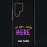 MODERNE, STYLISCH ZOLLBARE, SCHWARZE VERIFIZIERTE  SAMSUNG GALAXY HÜLLE<br><div class="desc">DIES IST EIN DESIGN-FITTING FÜR JEDEN. SIE KÖNNEN LOGO,  FOTO,  TEXT UND FARBEN ÄNDERN,  RESIZIEREN ODER HINZUFÜGEN,  WIE SIE MÖCHTEN. DANKE IHNEN.</div>