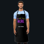 MODERNE, STYLISCH ZOLLBARE, SCHWARZE VERIFIZIERTE  SCHÜRZE<br><div class="desc">DIES IST EIN DESIGN-FITTING FÜR JEDEN. SIE KÖNNEN LOGO,  FOTO,  TEXT UND FARBEN ÄNDERN,  RESIZIEREN ODER HINZUFÜGEN,  WIE SIE MÖCHTEN. DANKE IHNEN.</div>