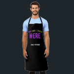 MODERNE, STYLISCH ZOLLBARE, SCHWARZE VERIFIZIERTE  SCHÜRZE<br><div class="desc">DIES IST EIN DESIGN-FITTING FÜR JEDEN. SIE KÖNNEN LOGO,  FOTO,  TEXT UND FARBEN ÄNDERN,  RESIZIEREN ODER HINZUFÜGEN,  WIE SIE MÖCHTEN. DANKE IHNEN.</div>