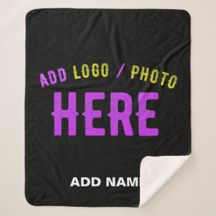 MODERNE, STYLISCH ZOLLBARE, SCHWARZE VERIFIZIERTE  SHERPADECKE