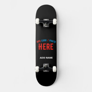 MODERNE, STYLISCH ZOLLBARE, SCHWARZE VERIFIZIERTE  SKATEBOARD