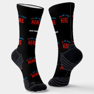 MODERNE, STYLISCH ZOLLBARE, SCHWARZE VERIFIZIERTE SOCKEN