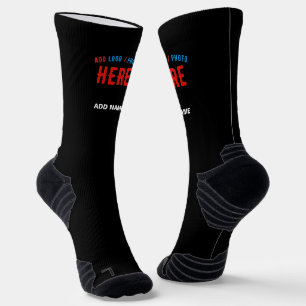 MODERNE, STYLISCH ZOLLBARE, SCHWARZE VERIFIZIERTE  SOCKEN