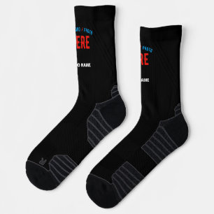 MODERNE, STYLISCH ZOLLBARE, SCHWARZE VERIFIZIERTE SOCKEN