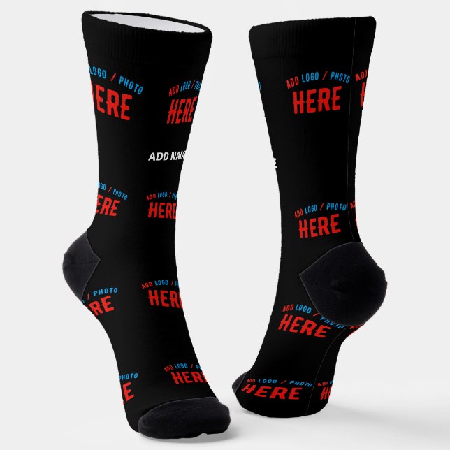 MODERNE, STYLISCH ZOLLBARE, SCHWARZE VERIFIZIERTE  SOCKEN (Gewinkelt)