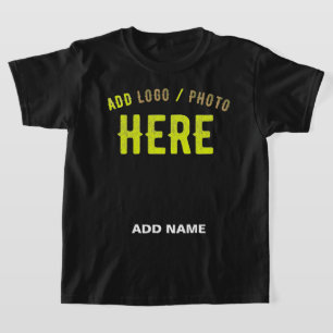 MODERNE, STYLISCH ZOLLBARE, SCHWARZE VERIFIZIERTE T-Shirt