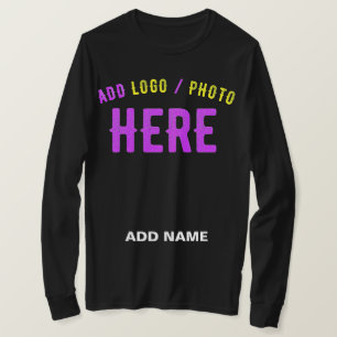 MODERNE, STYLISCH ZOLLBARE, SCHWARZE VERIFIZIERTE T-Shirt