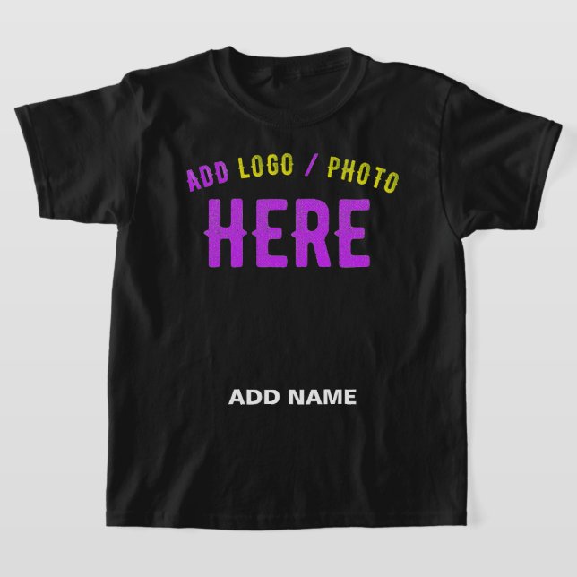 MODERNE, STYLISCH ZOLLBARE, SCHWARZE VERIFIZIERTE  T-Shirt (Ablage )