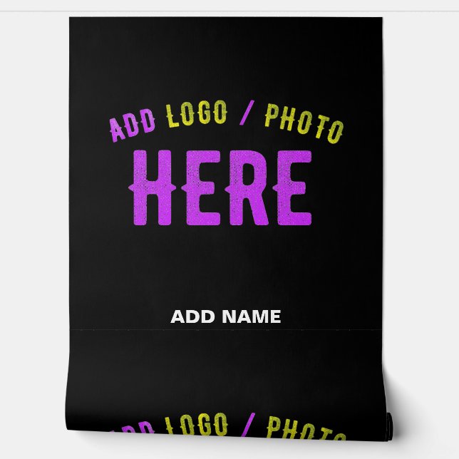 MODERNE, STYLISCH ZOLLBARE, SCHWARZE VERIFIZIERTE  TAPETE (Abrollen)