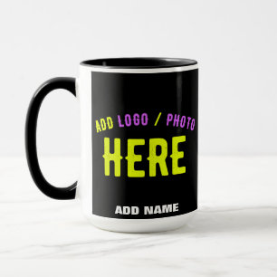 MODERNE, STYLISCH ZOLLBARE, SCHWARZE VERIFIZIERTE TASSE