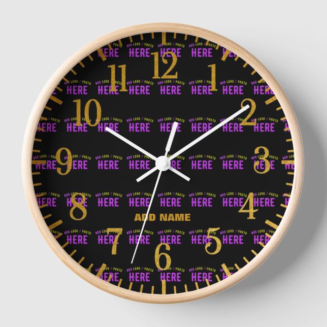 MODERNE, STYLISCH ZOLLBARE, SCHWARZE VERIFIZIERTE  UHR (Vorderseite)