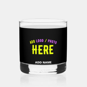MODERNE, STYLISCH ZOLLBARE, SCHWARZE VERIFIZIERTE  WHISKYGLAS
