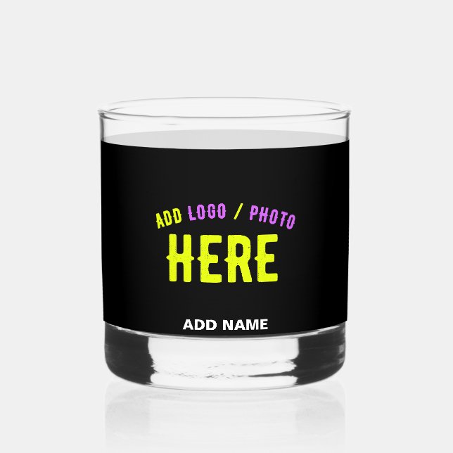 MODERNE, STYLISCH ZOLLBARE, SCHWARZE VERIFIZIERTE  WHISKYGLAS (Vorderseite)