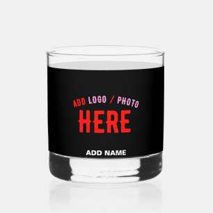 MODERNE, STYLISCH ZOLLBARE, SCHWARZE VERIFIZIERTE WHISKYGLAS