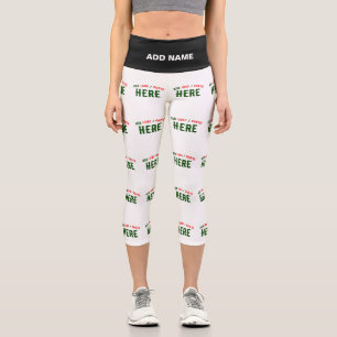 MODERNE, STYLISCH ZOLLBARE WEISSE, ÜBERPRÜFT MARKI CAPRI LEGGINGS