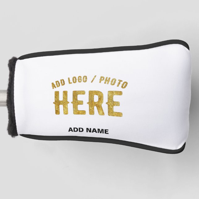 MODERNE, STYLISCH ZOLLBARE WEISSE, ÜBERPRÜFT MARKI GOLF HEADCOVER (Vorderseite)