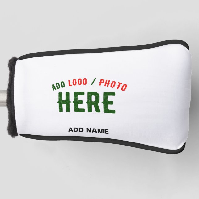 MODERNE, STYLISCH ZOLLBARE WEISSE, ÜBERPRÜFT MARKI GOLF HEADCOVER (Vorderseite)