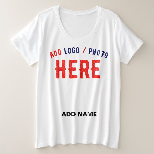 MODERNE, STYLISCH ZOLLBARE WEISSE, ÜBERPRÜFT MARKI GROßE GRÖßE T-Shirt (Design vorne)