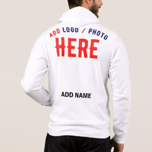 MODERNE, STYLISCH ZOLLBARE WEISSE, ÜBERPRÜFT MARKI HOODIE