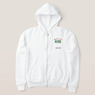 MODERNE, STYLISCH ZOLLBARE WEISSE, ÜBERPRÜFT MARKI HOODIE